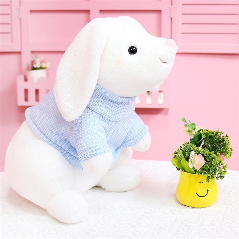 Kawaii Bunny Kaninchen mit Pullover Plüschtiere