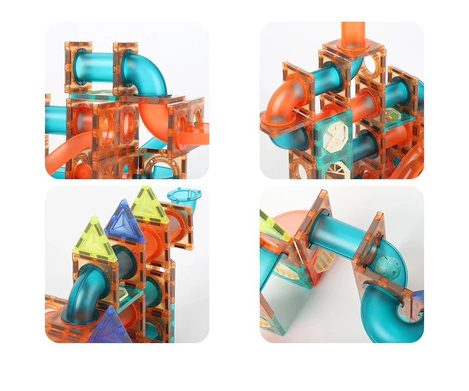Kreative magnetische murmelbahn – wissenschaftlicher spab zum selberbauen