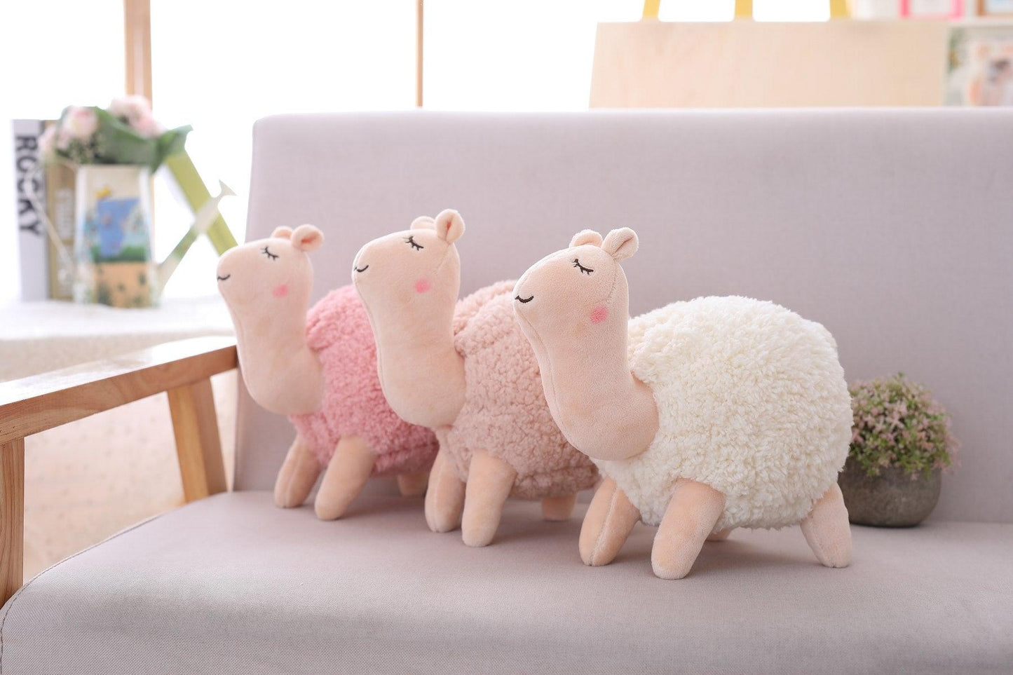 Super Kawaii Alpaka Baby Plüschtiere