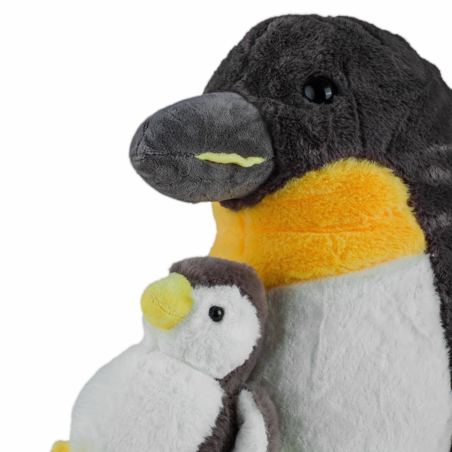 Pinguin Duo - Liebevolle Grauweiße Gefährten