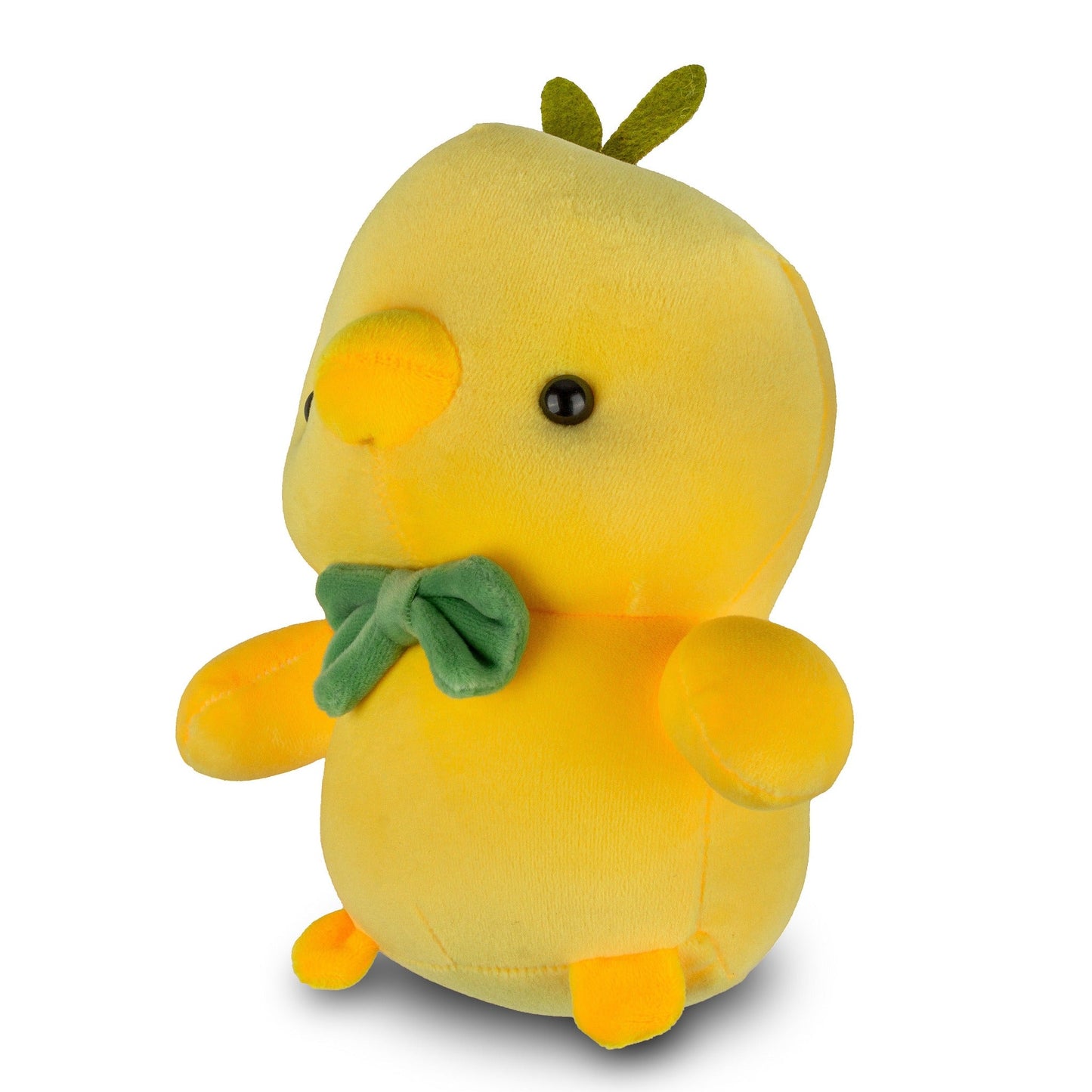 Süße Ente mit Fliege - Gelber Kuschelfreund