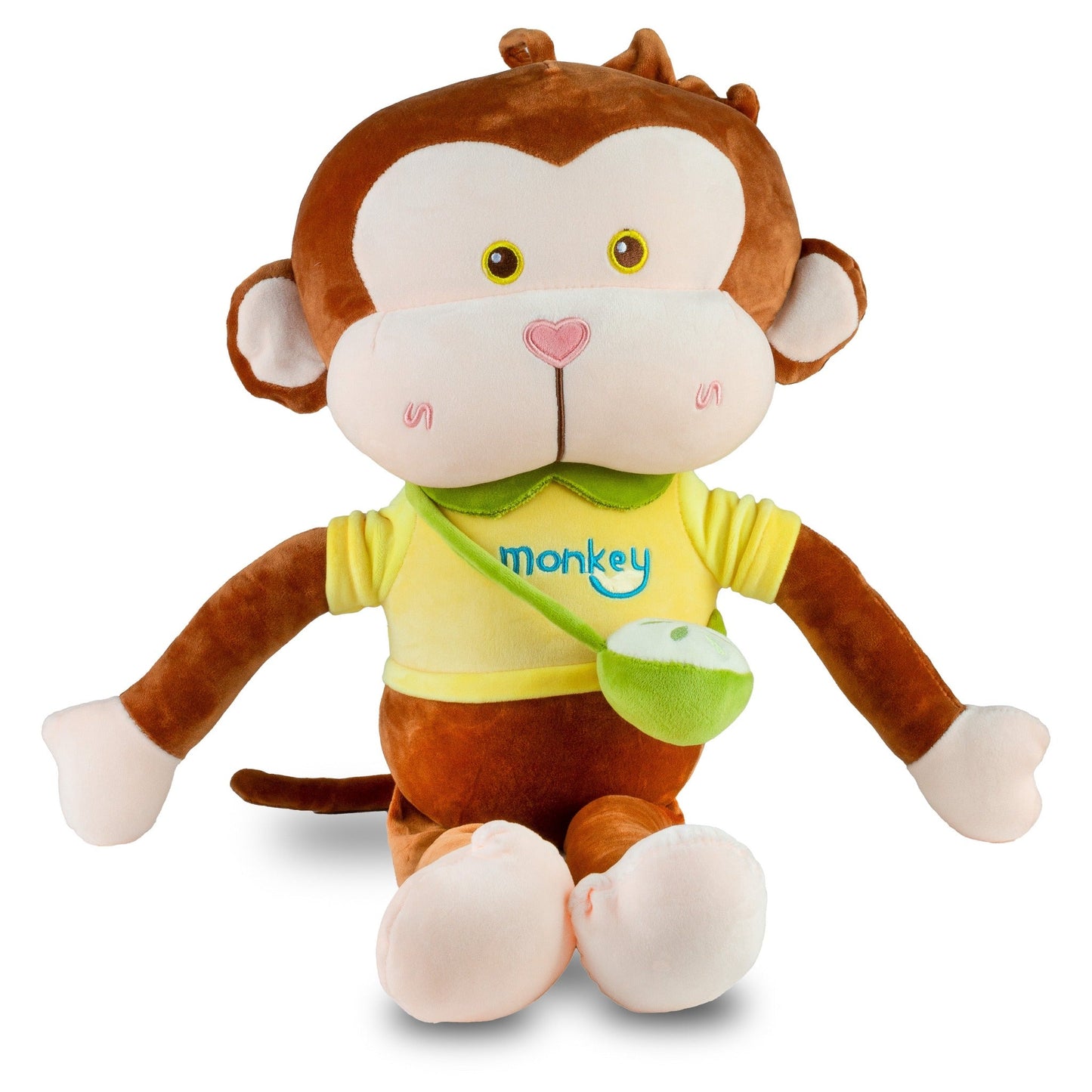 Affe Plüschspielzeug mit Tasche