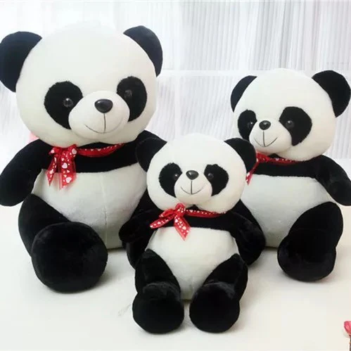 Bao plüschpanda mit schleife