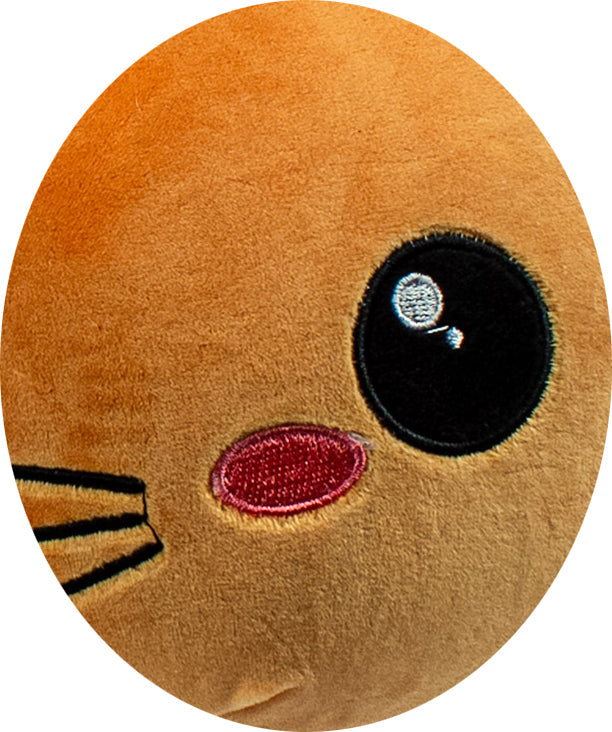 Schlafende Katze - Kuscheliges Graues Kissen