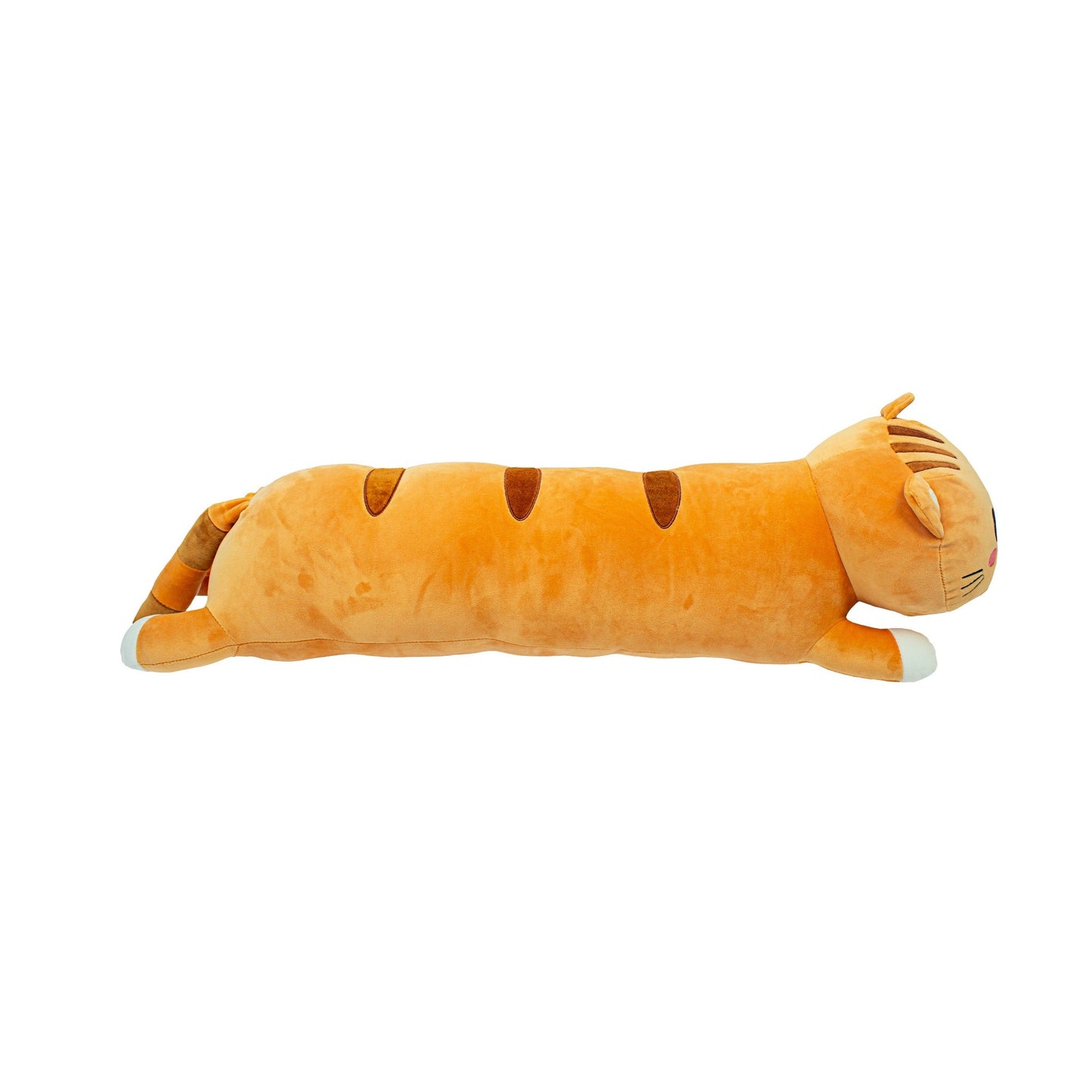 Schlafende Katze - Kuscheliges Graues Kissen