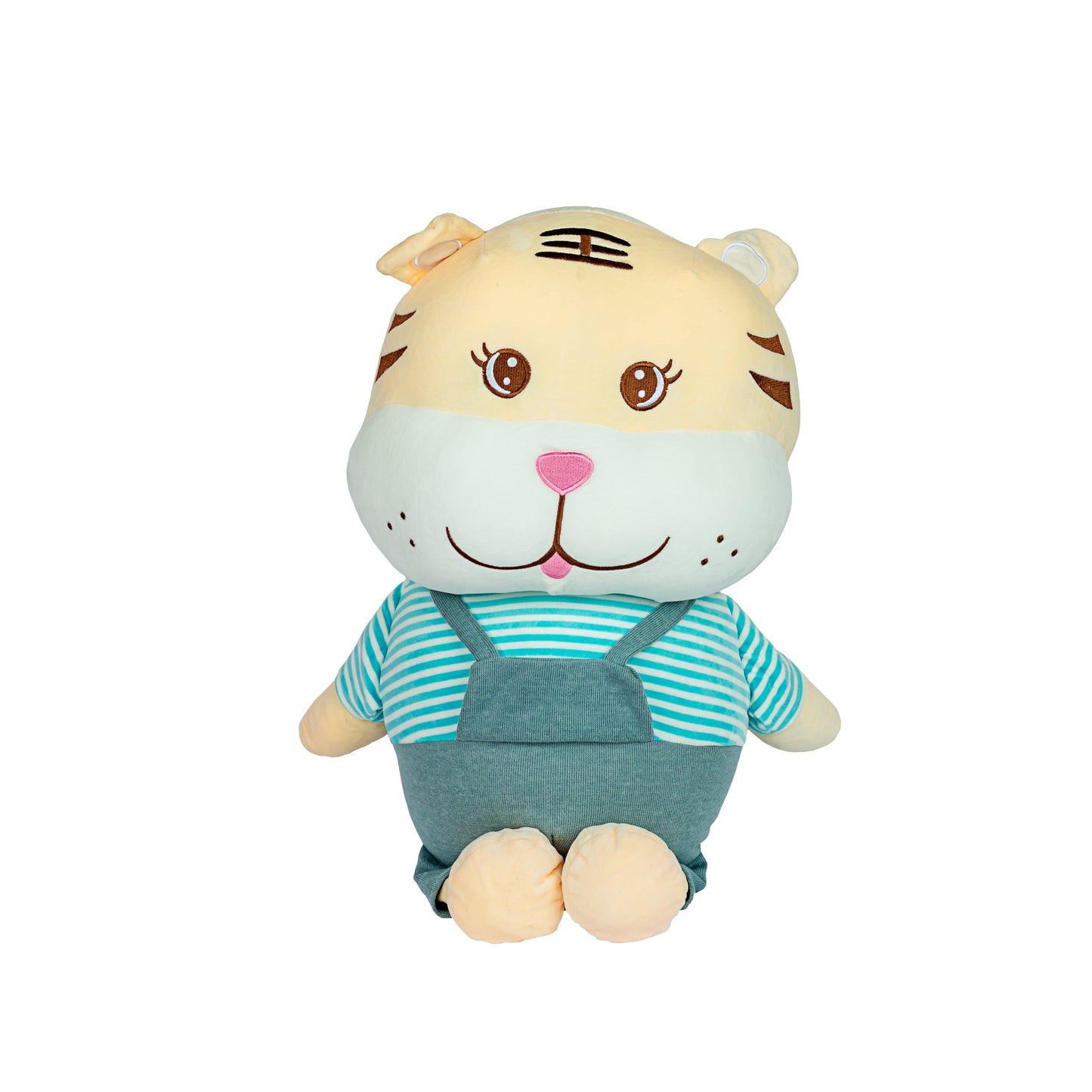 Süßes Tiger Stofftier Rosa