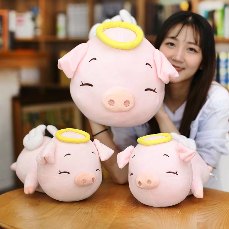 Kawaii Engel Schwein Plüsch