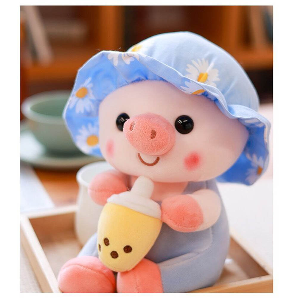 Daisy - Kawaii Boba Schwein Plüschfigur