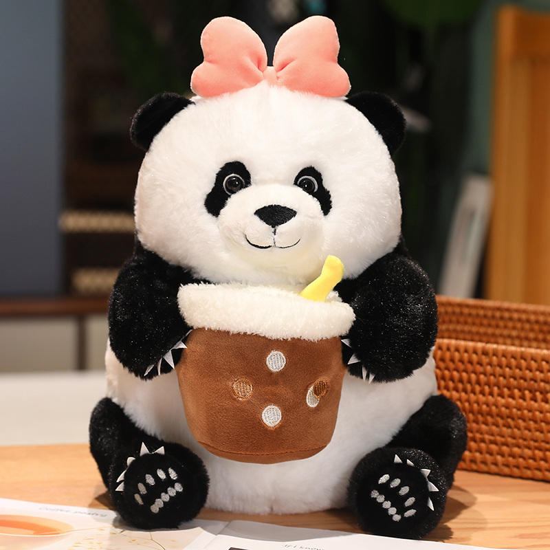 Luna - Kawaii Panda mit Bubble Tea