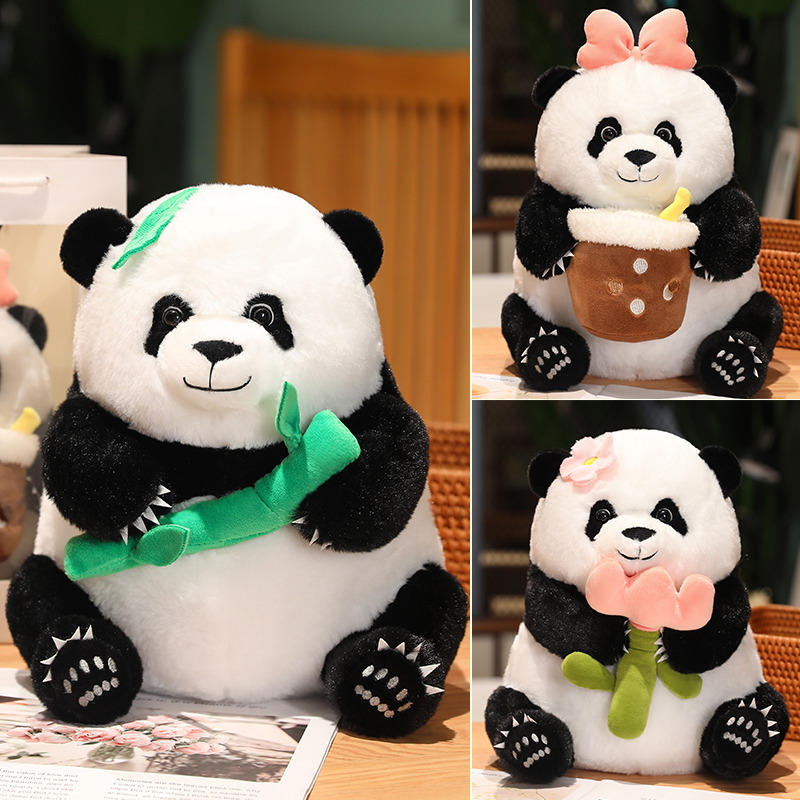 Luna - Kawaii Panda mit Bubble Tea