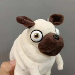 Knuffiger Mops-Anhänger