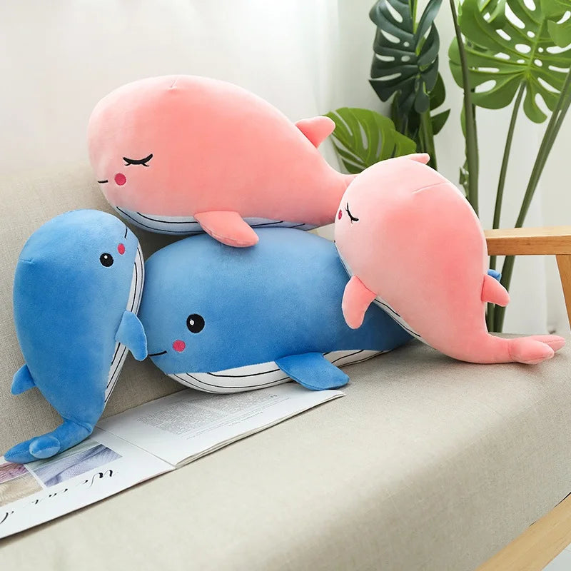 Walfisch Kuschelkissen