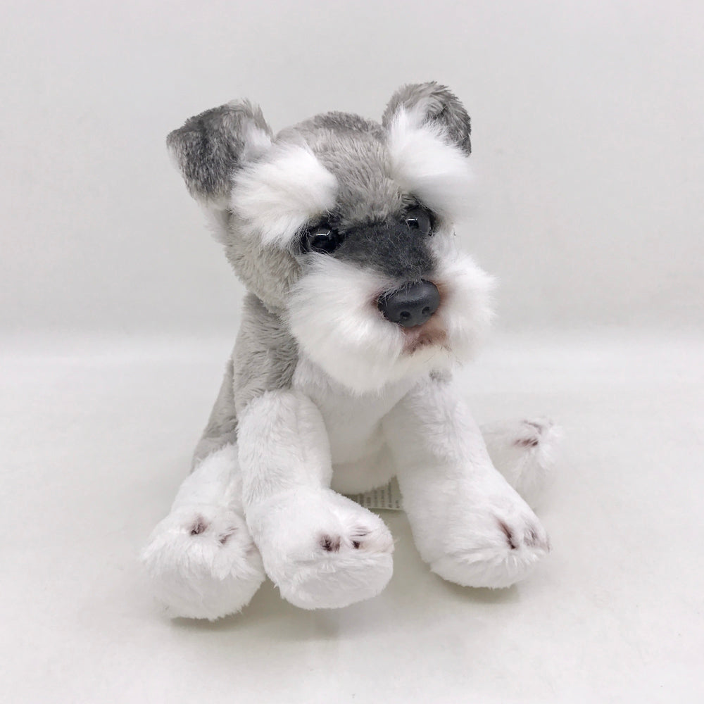 Max - Schnauzer Hund Plüschfigur