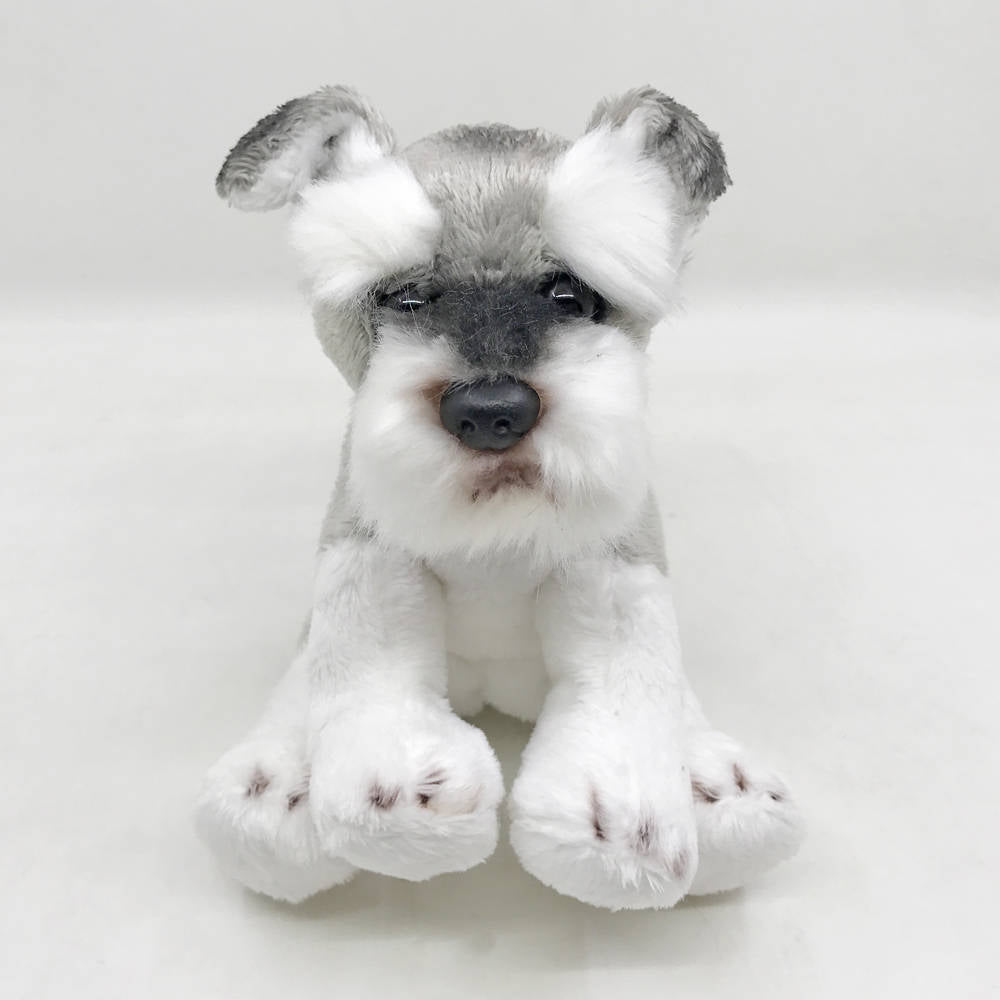 Max - Schnauzer Hund Plüschfigur