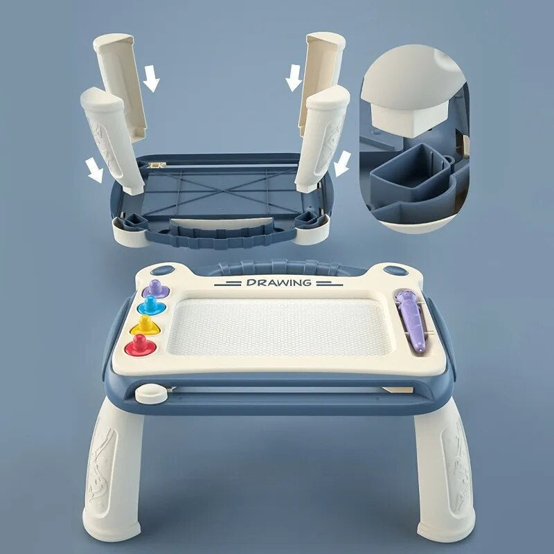 Magnetisches Kunstbrett - Magnetische Kreationen - Zeichentisch