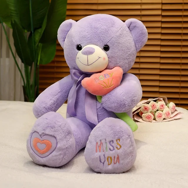 Glücklicher Herz Teddy
