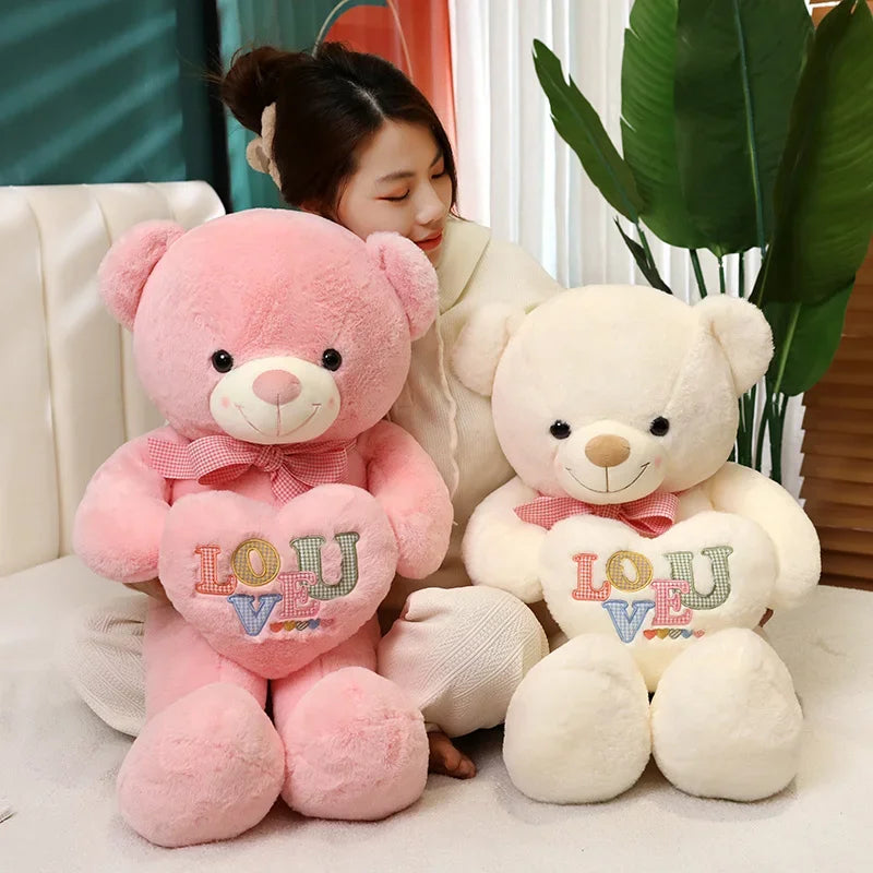 Glücklicher Herz Teddy