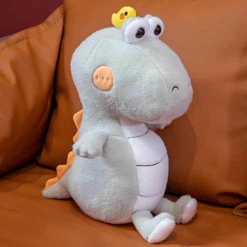 Großäugiger Krokodil-Plüsch - Süßes Kuscheltier für Kinder