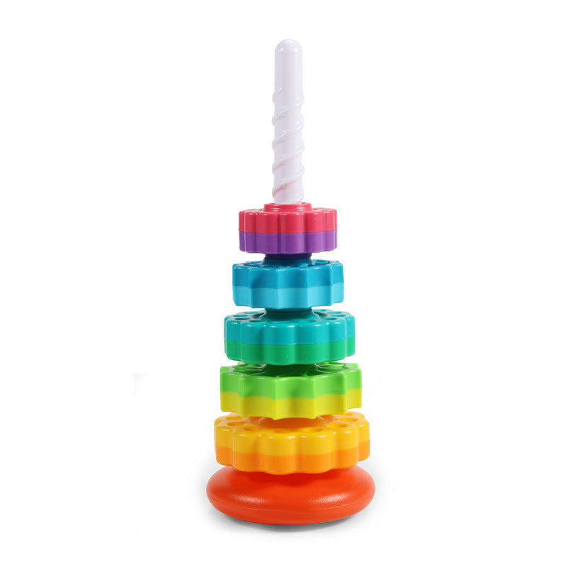 Premium spinbow - bunter stapelturm