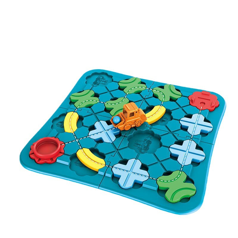 Montessori straßen puzzle