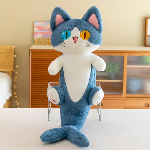 Katzen hai plüsch hybrid kuscheliges unikat