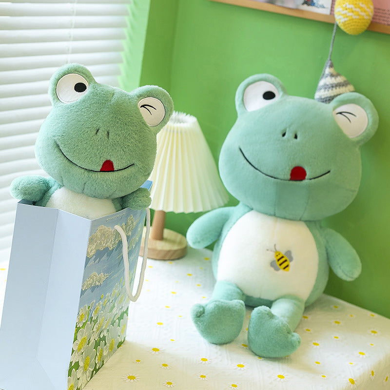Freddy - Frosch Plüschfigur