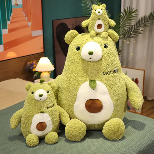 Avocado Bär - Kuscheliger Begleiter mit Charme