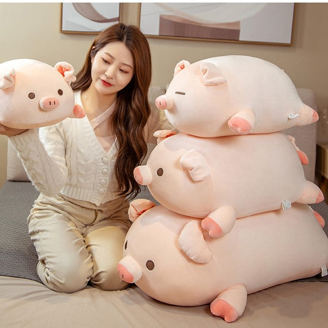 Pinky - Plüsch Schweinchenkissen