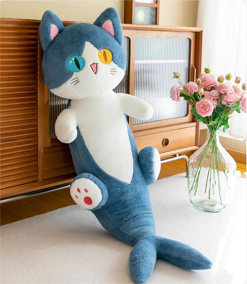 Katzen hai plüsch hybrid kuscheliges unikat