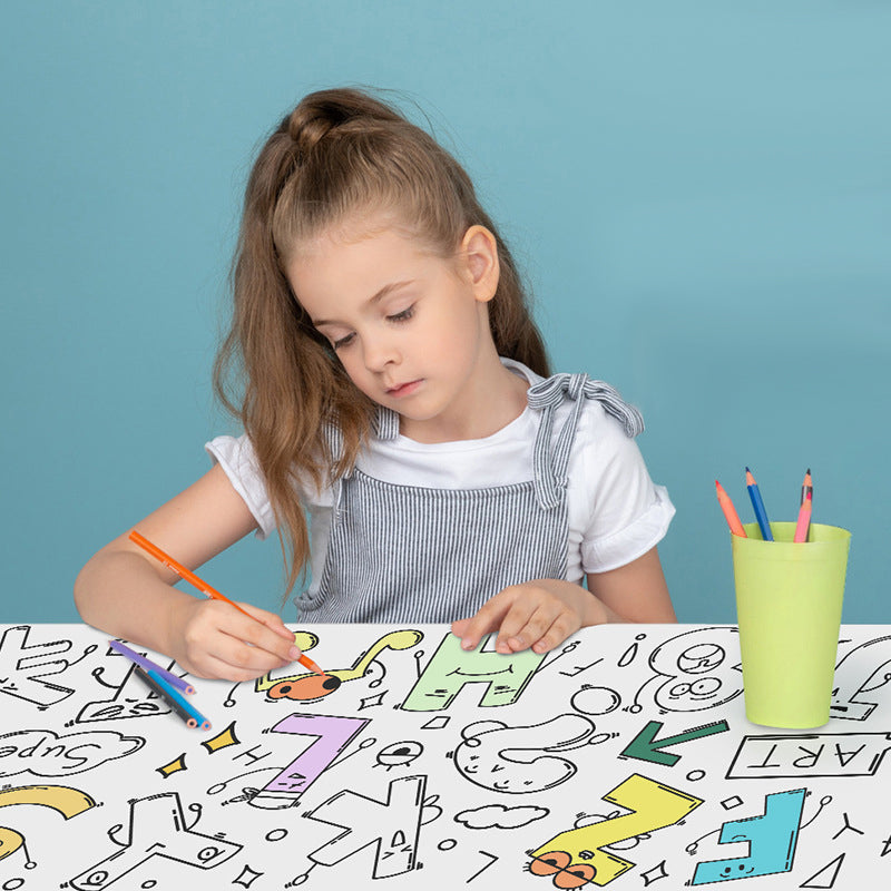 ColoringPaper - entfesseln sie die kreativität Ihrer kleinen - XXL-malpapier