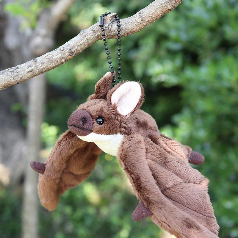 Niedliche, lebensechte fliegende Fledermaus Plüschtier