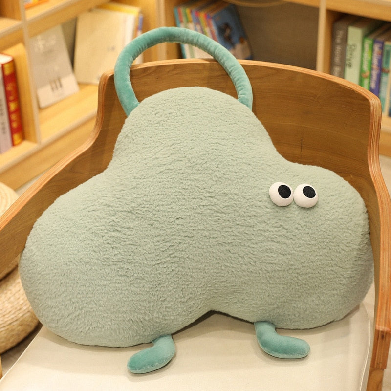 Kawaii Wolkenmonster Plüsch-Kissen