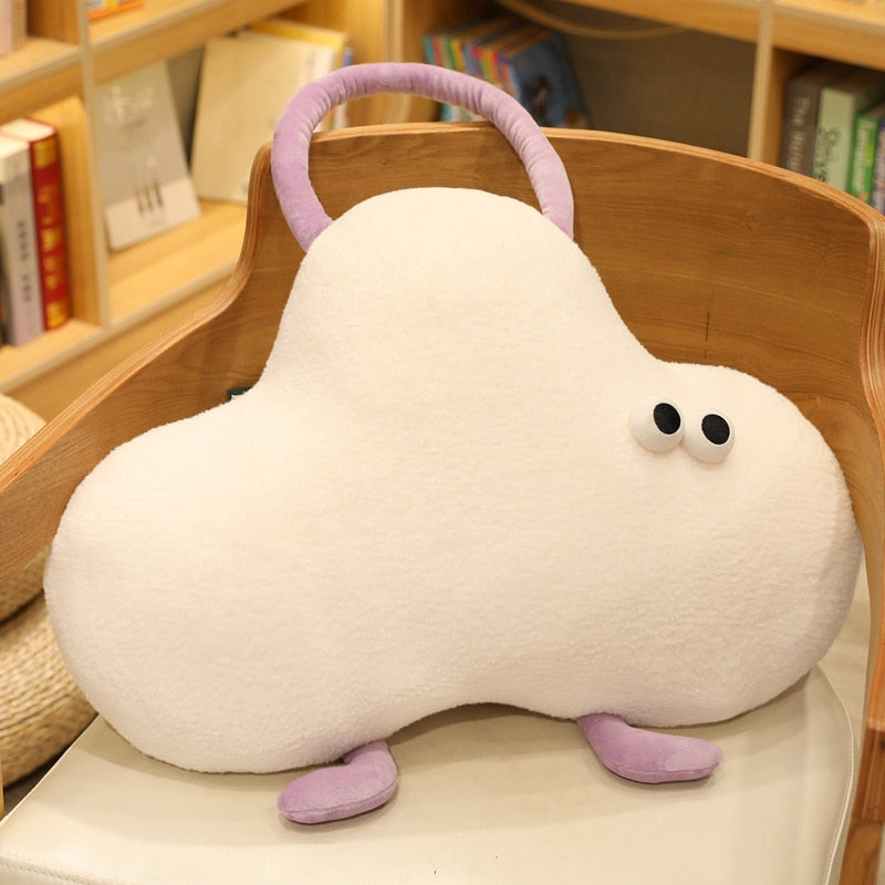 Kawaii Wolkenmonster Plüsch-Kissen