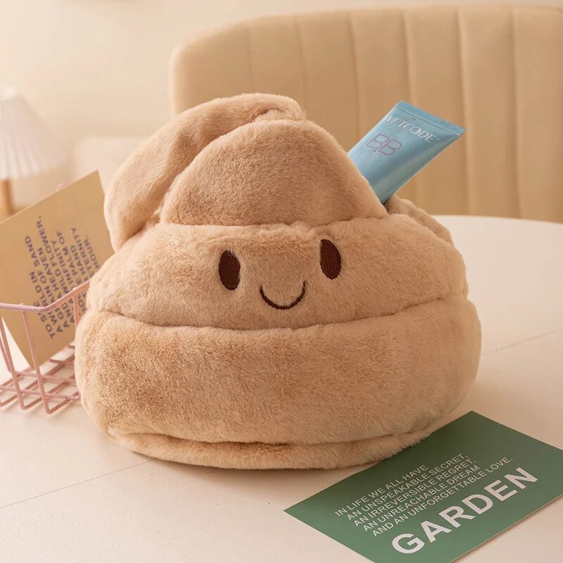 Verspielte Poop Plüschtasche