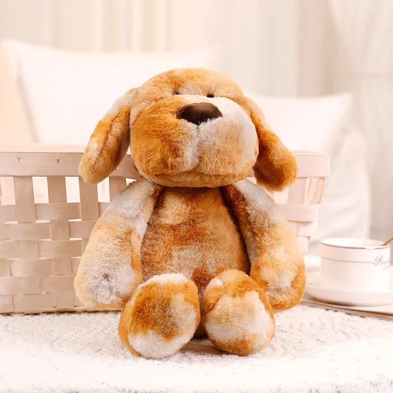 Brauner Kuschelwelpe Glück