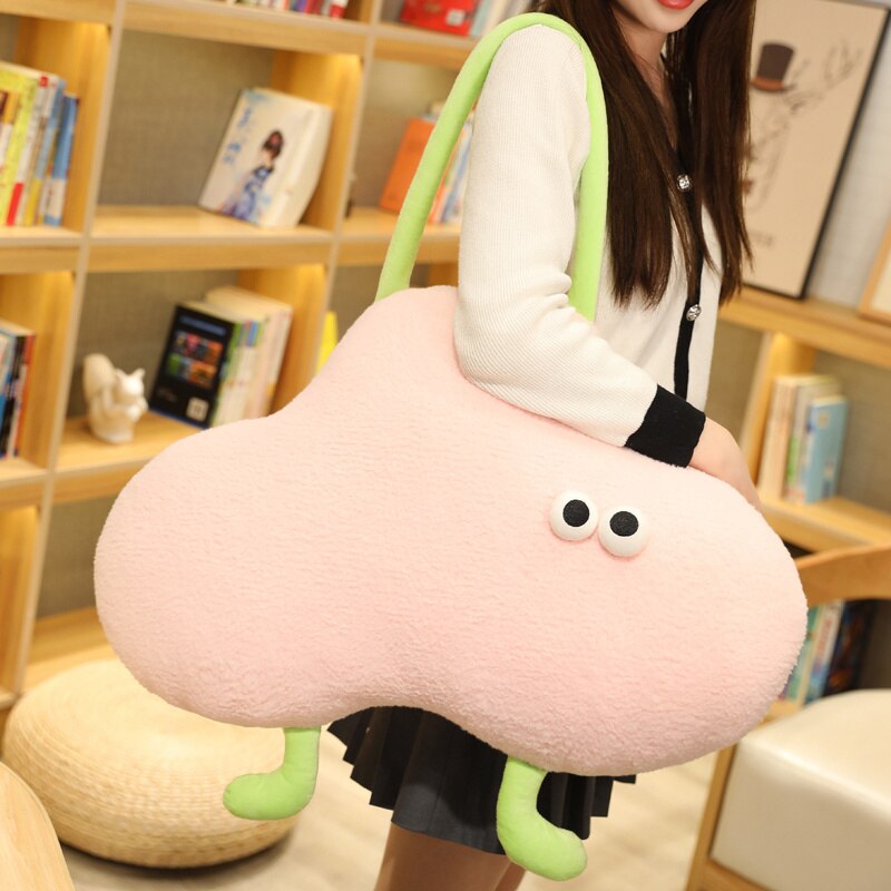 Kawaii Wolkenmonster Plüsch-Kissen