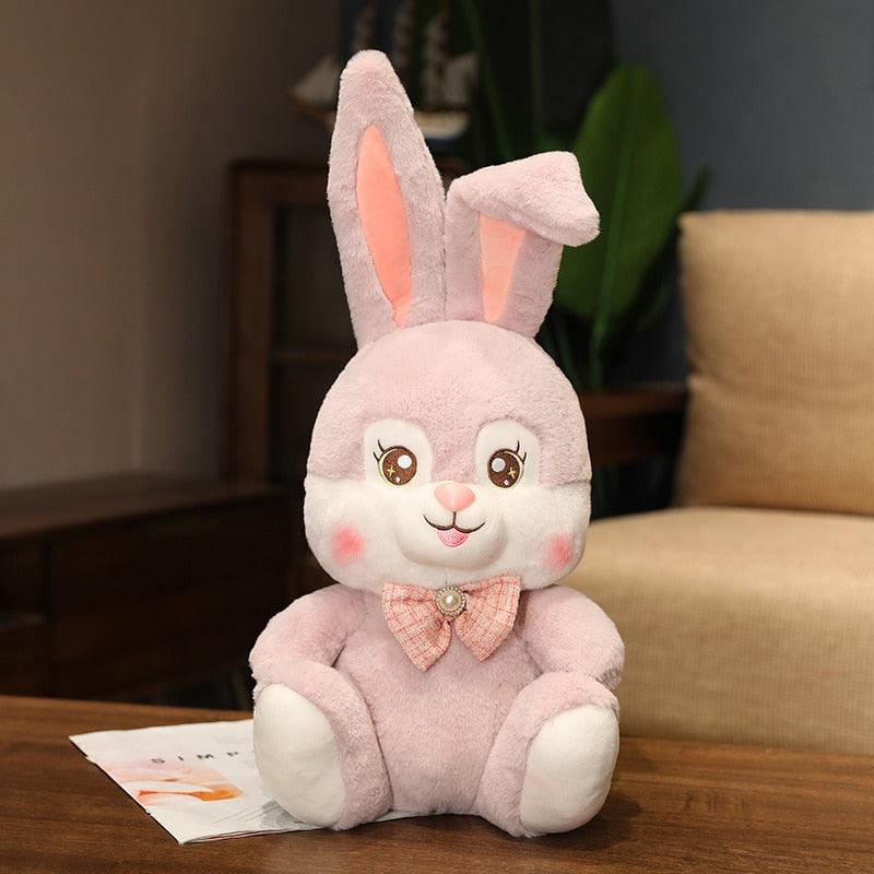 Kawaii Sitzender Lächelnder Hase Plüschtiere