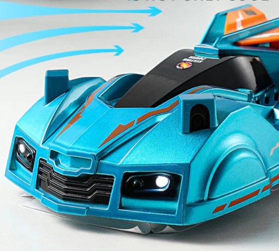 Laser car - mit einem laserstrahl an den wänden fahren - ferngesteuertes auto