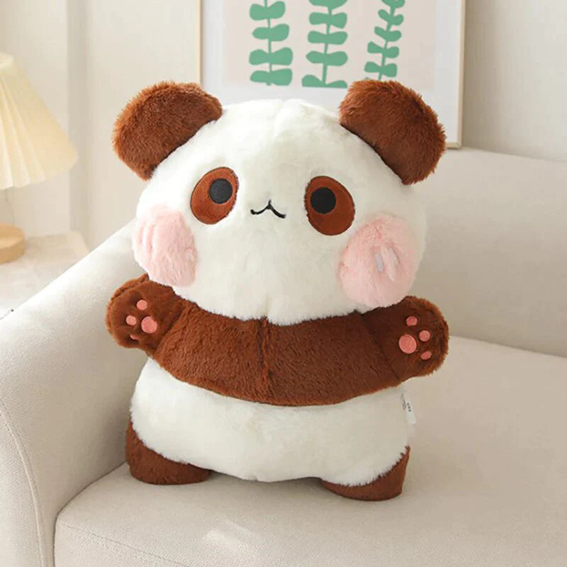 Fluffy Kawaii Panda Stuffed Animals Squad Plushies