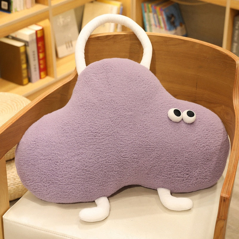 Kawaii Wolkenmonster Plüsch-Kissen