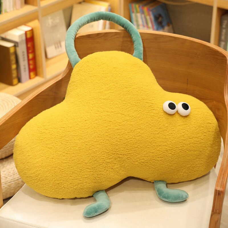 Kawaii Wolkenmonster Plüsch-Kissen