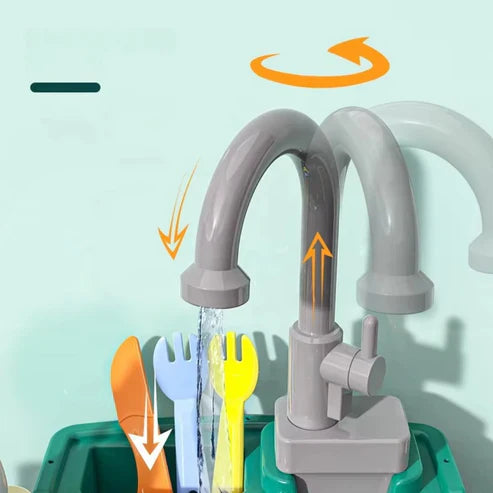 WasserWunder - spielküche mit magischem wasserhahn