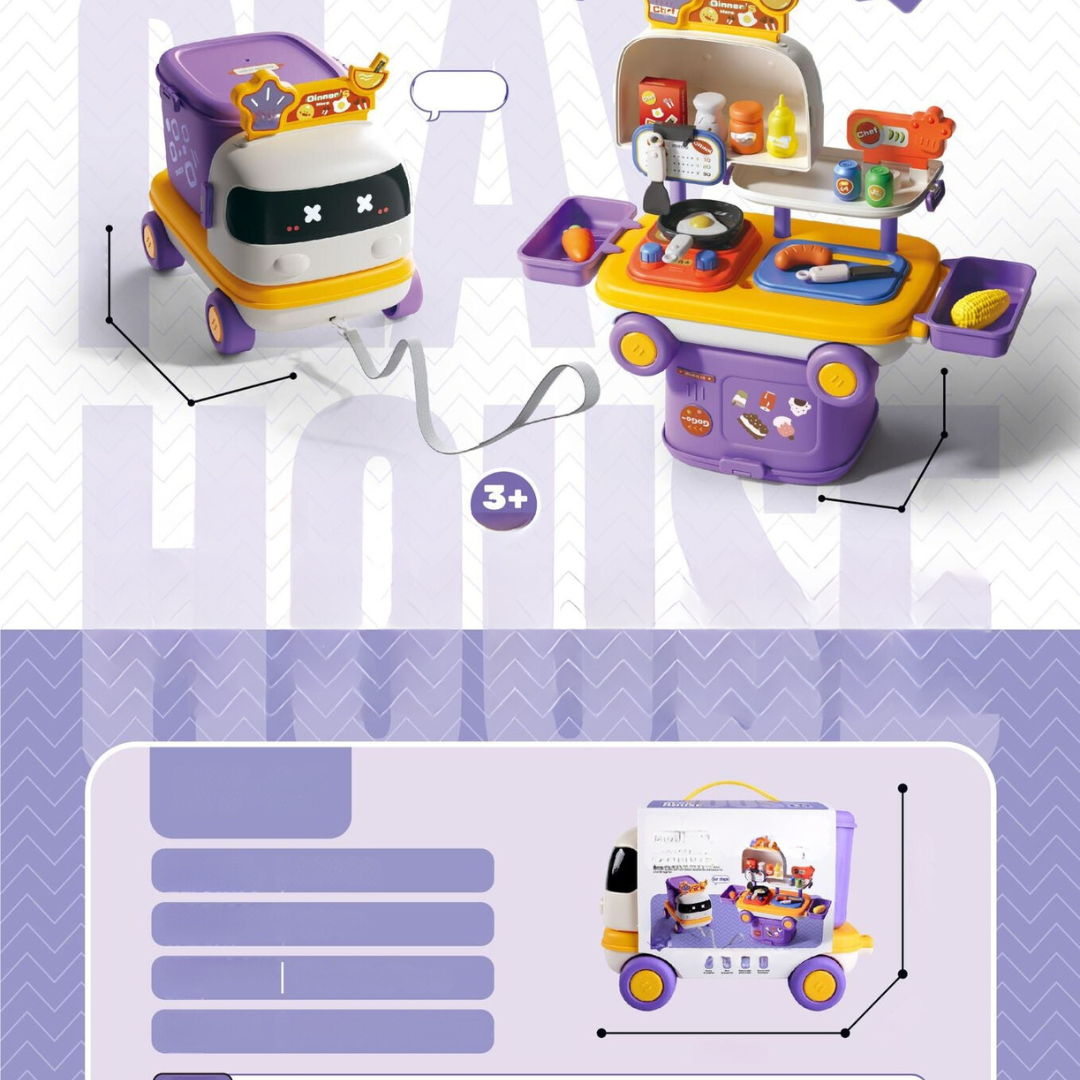 2in1 spieltruck für kinder