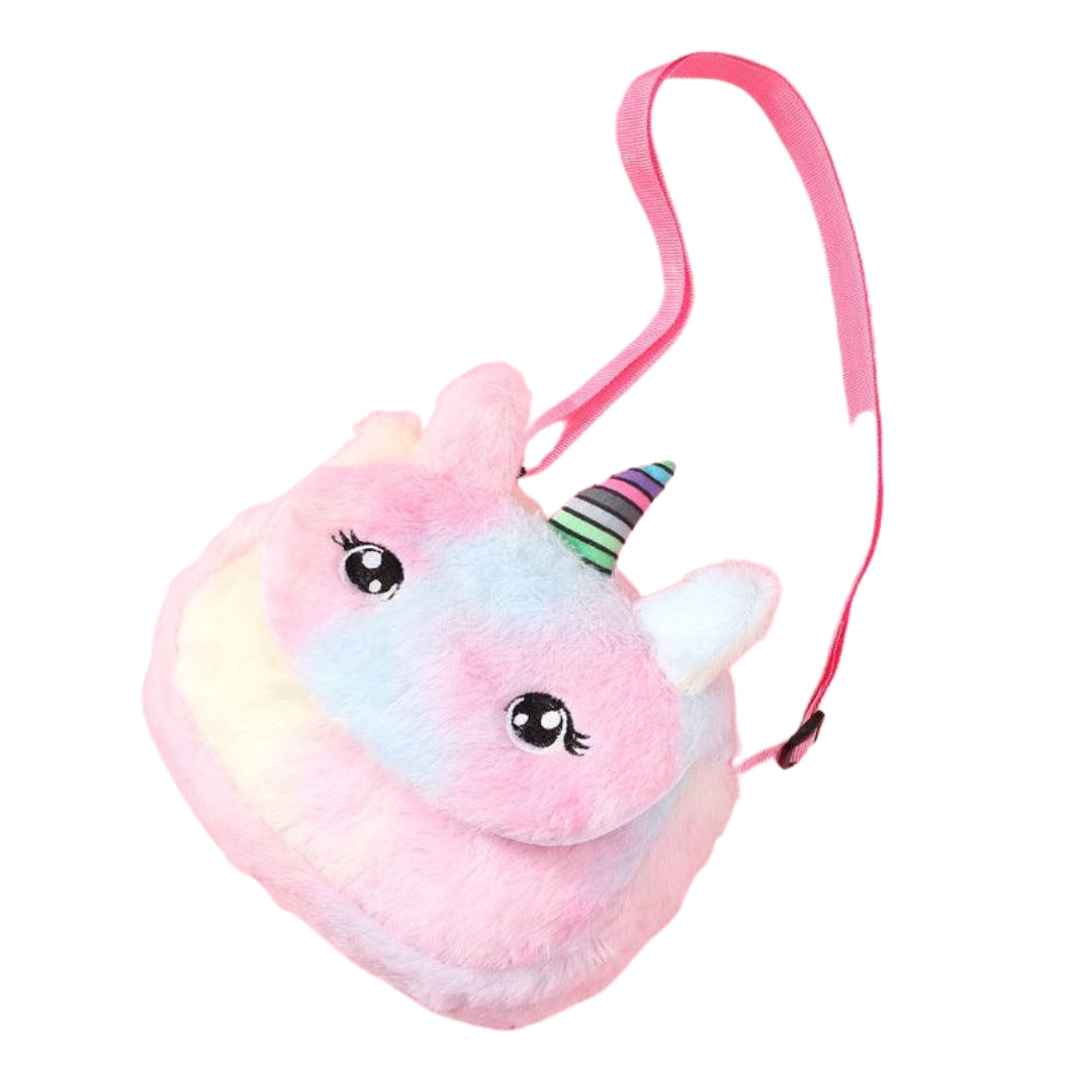 Plüsch Einhorn über die Schulter kleine Messenger Bag
