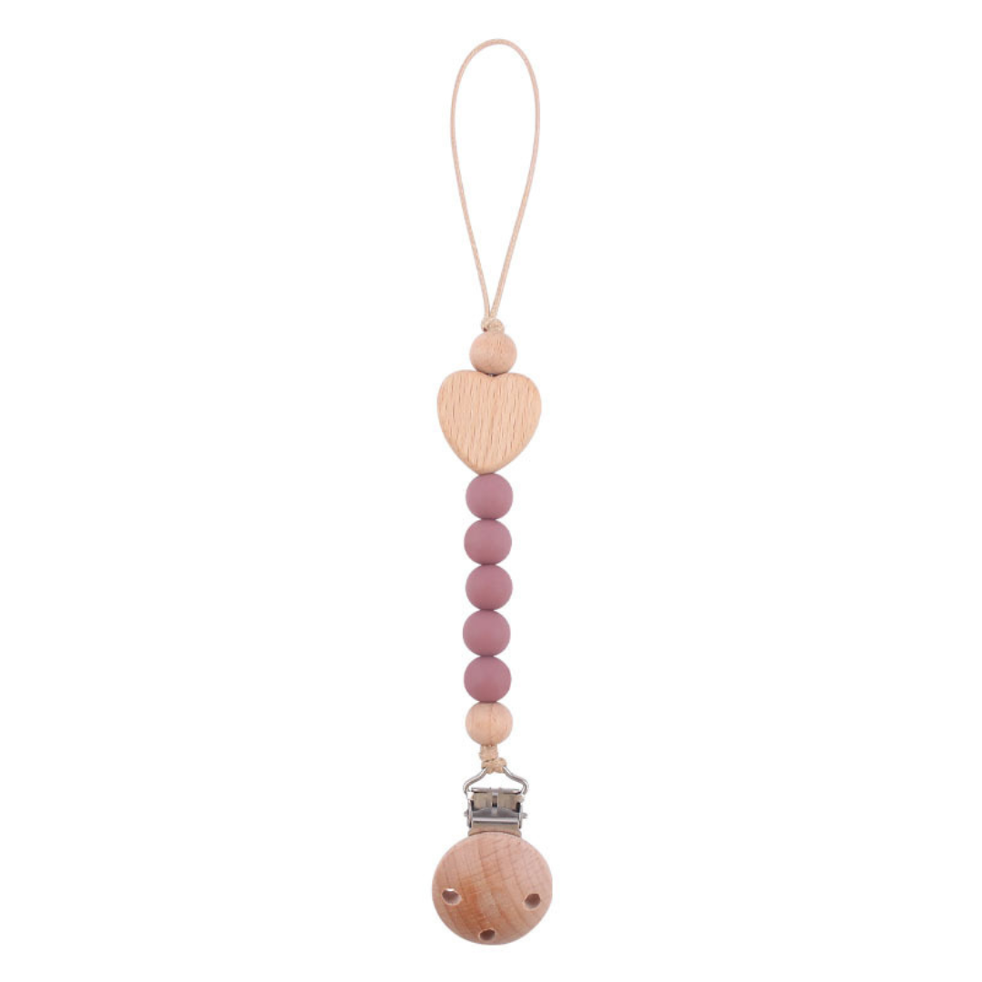 Baby schnuller kette aus holz