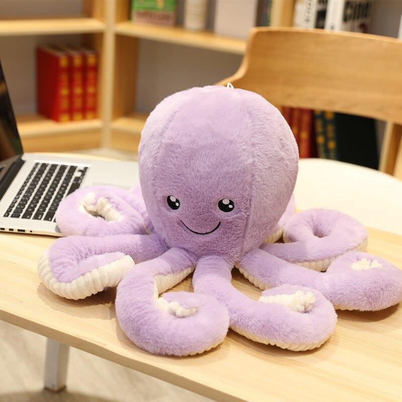 Lila Oktopus Plüschspielzeug