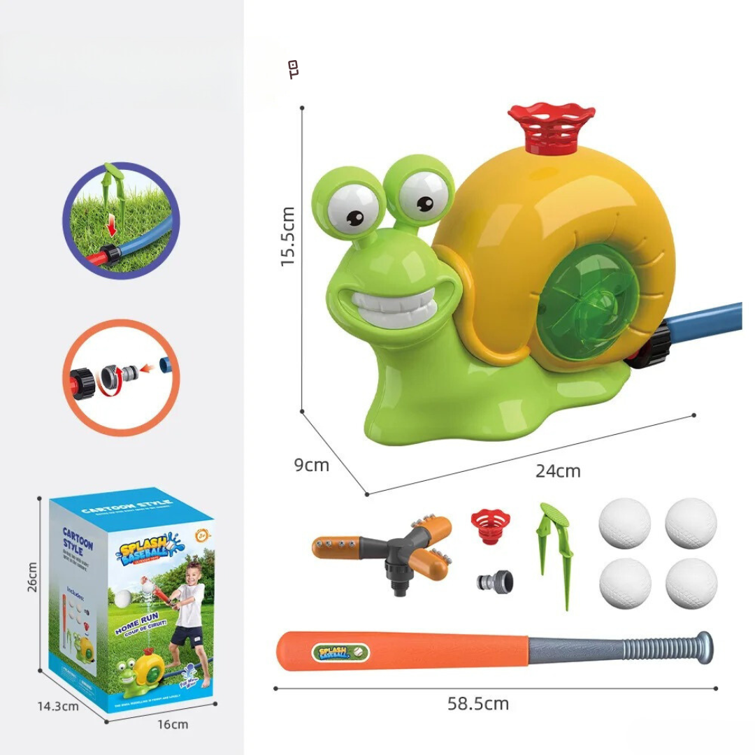 Wassersprinkler-baseballspielzeug