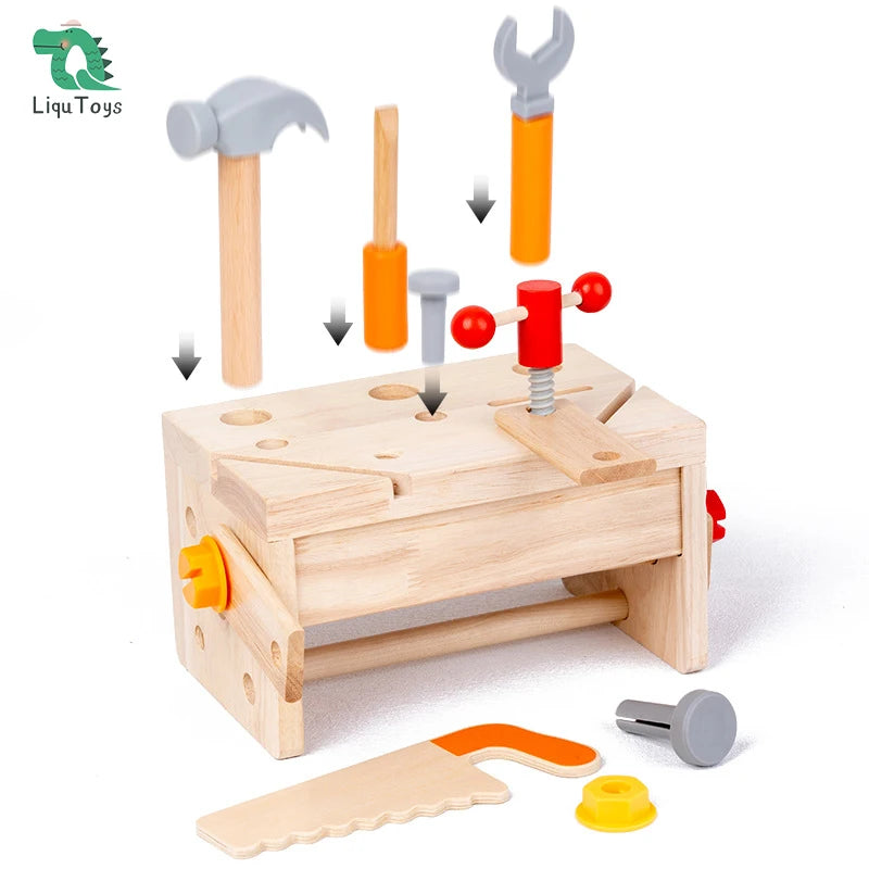 Woodl - für kleine handwerker - tischler-spielset