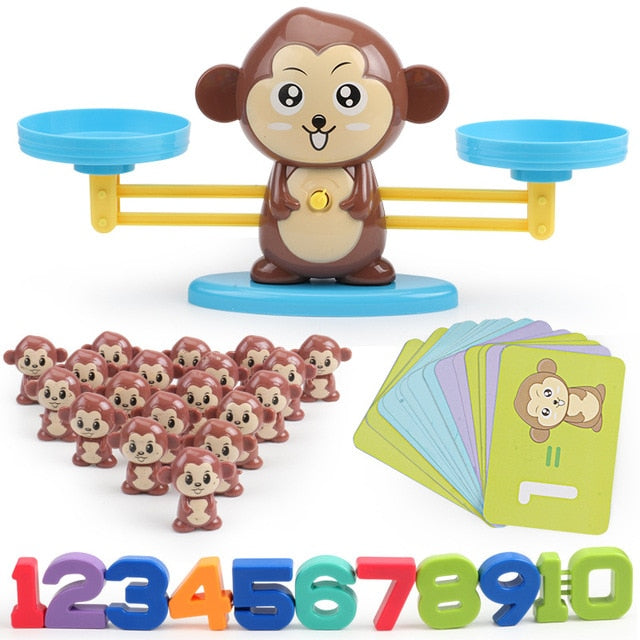 Woods | Mathematik lernen - Montessori Rechenwaage