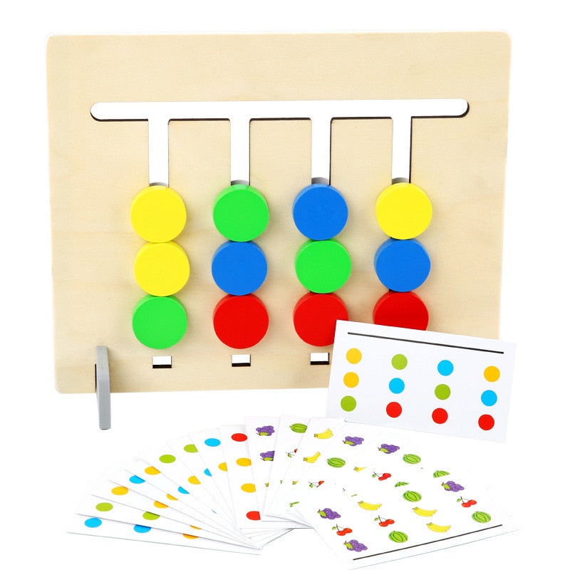 Woods | Logisches Denken für Kinder - Montessori-Sortierpuzzle